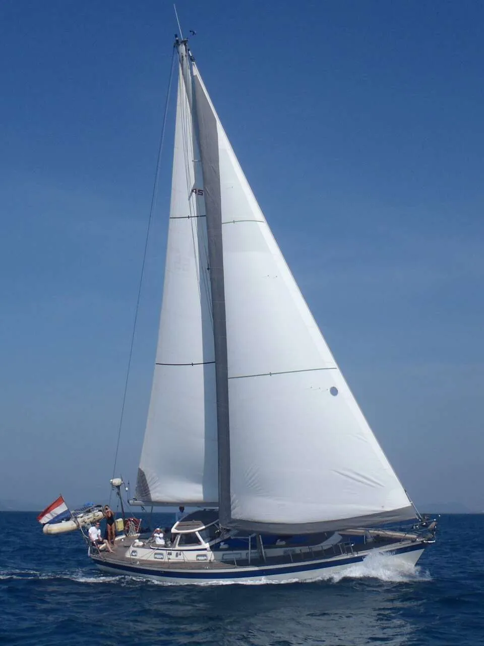 Hallberg Rassy 45 1993 – German Frers Design, Zeewaardig - Foto 1