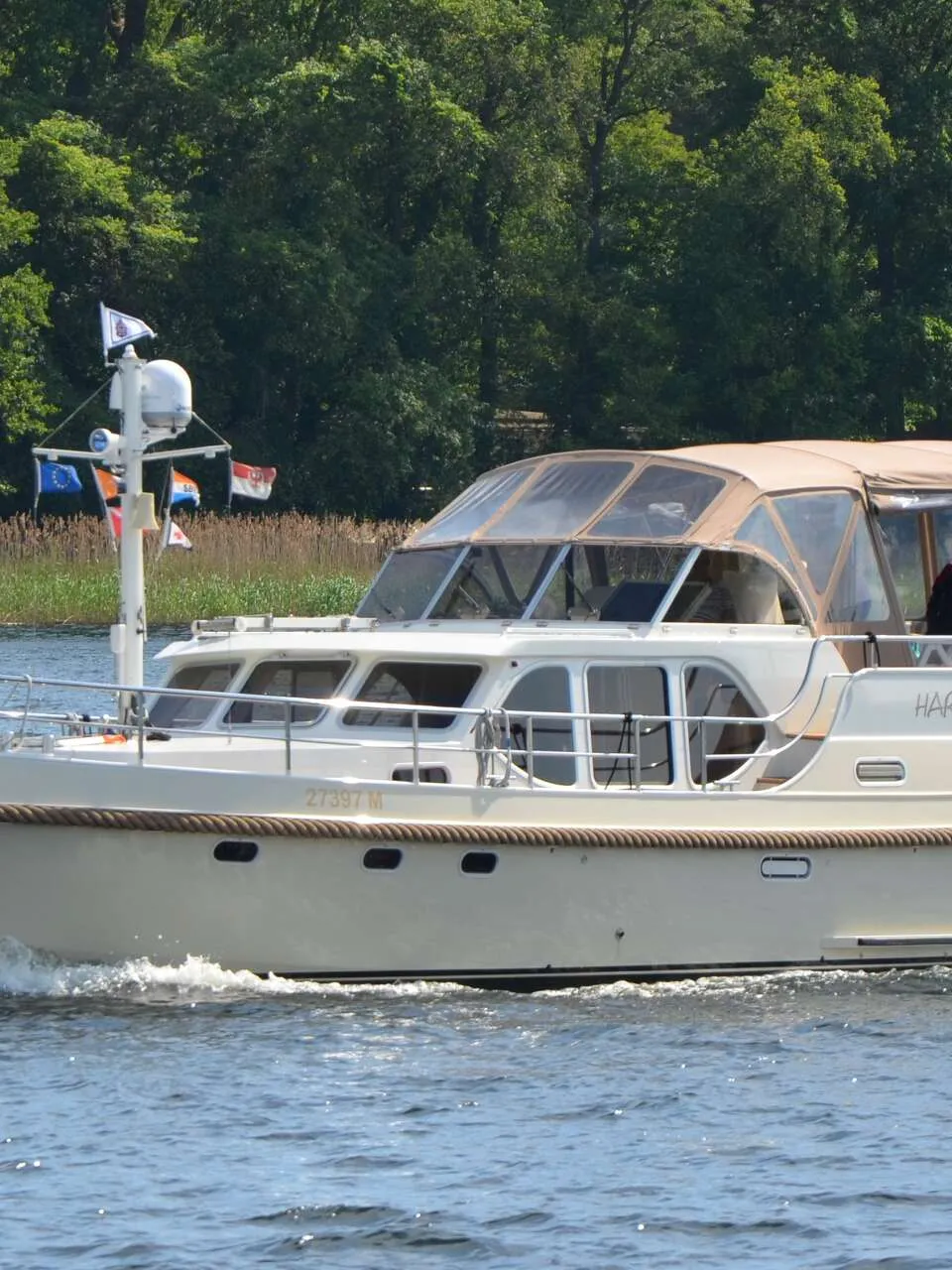Abim Classic 128 Exclusive 2013 – Stalen waterverplaatsingskruiser - Foto 2