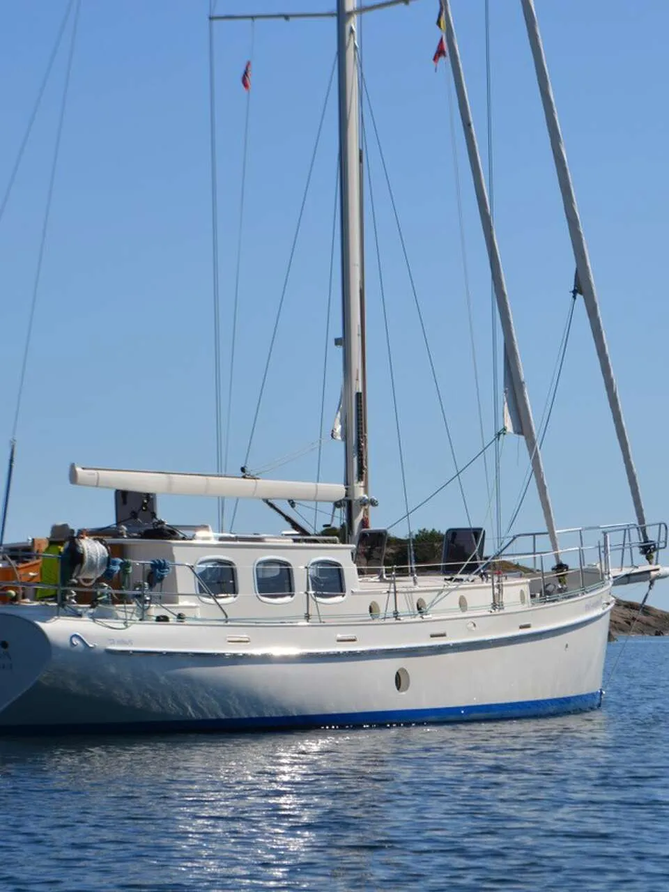 Puffin 42 2018 – stalen pilothouse cruiser met hefkiel - Foto 1