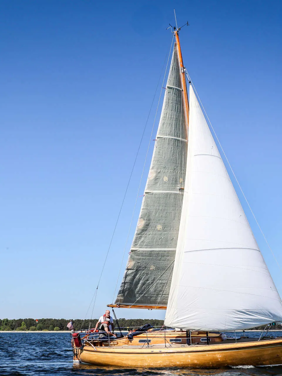 One Off Koster 38 Zeiljacht 1979 – Mahonie Cruiser - Foto 1