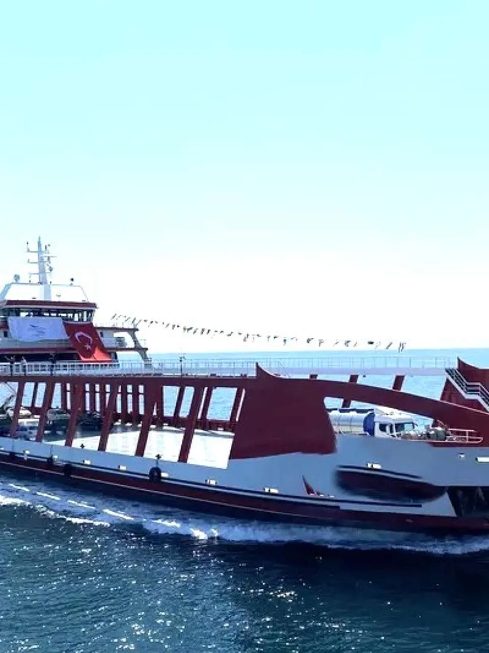 RO/RO PAX Dubbelzijdige Veerboot 2021 – 187 auto's, 500 passagiers - Foto 1