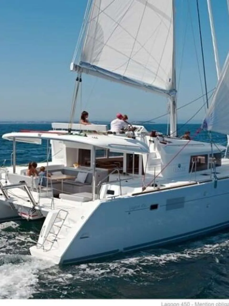 Lagoon 450 2017 – vierhuts catamaran met sail-drive - Foto 1