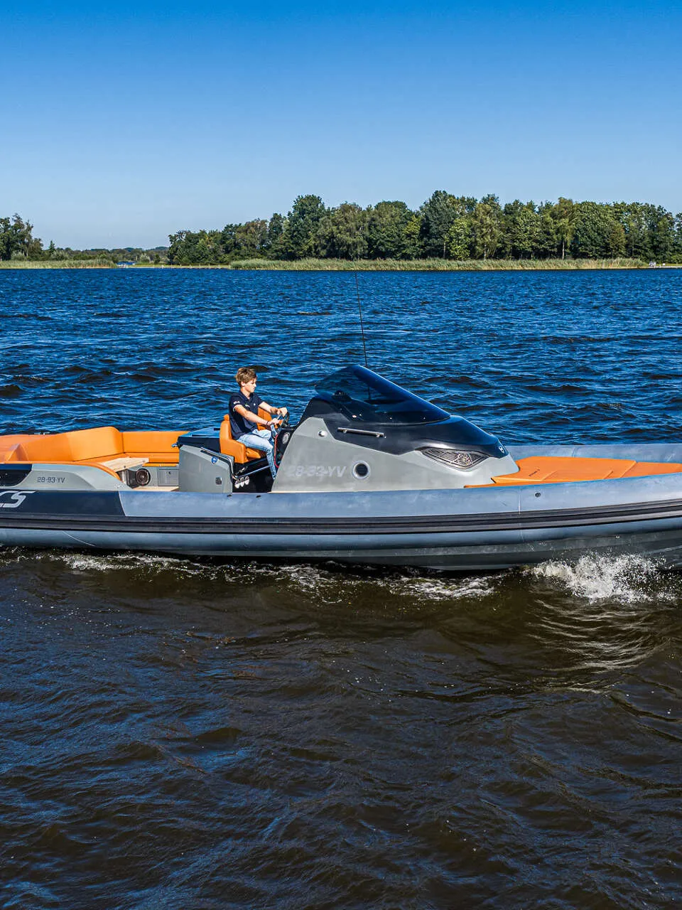 Sacs 47 Motorjacht 2016 – Snelle RIB met Dubbele Mercruiser - Foto 3
