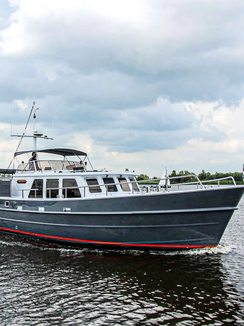 Bronsveen Spiegelkotter 1480 2002 – Heavy Steel Cruiser - Foto 1