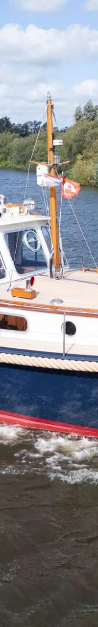 Valkvlet 1350 uit 1988 – klassiek stalen motorjacht - Foto 11