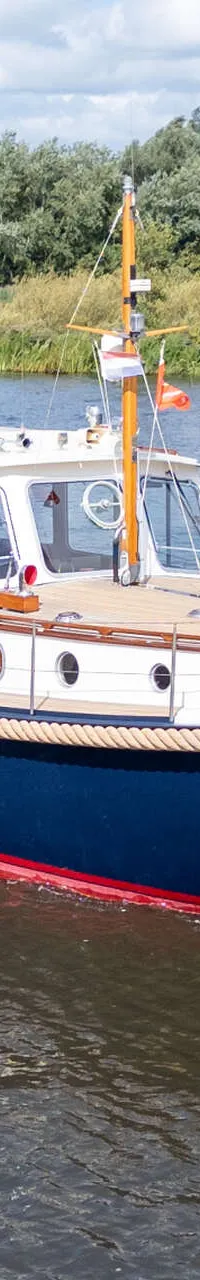 Valkvlet 1350 uit 1988 – klassiek stalen motorjacht - Foto 4