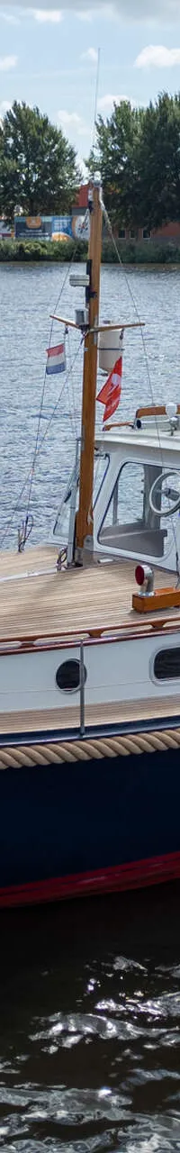 Valkvlet 1350 uit 1988 – klassiek stalen motorjacht - Foto 8