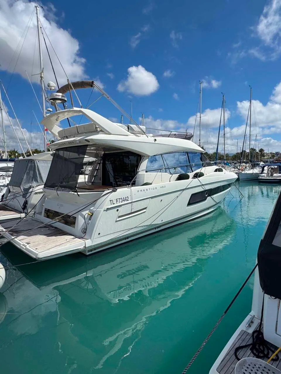 Jeanneau Prestige 460 2018 – Flybridge Motor Yacht te Koop - Foto 2