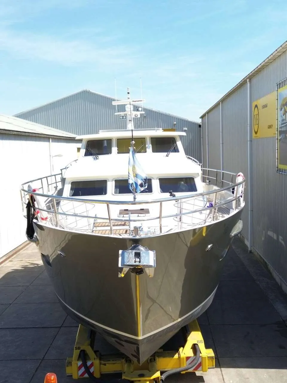Van der Valk Continental 15.50 FR 2006 – stalen motorjacht - Foto 2