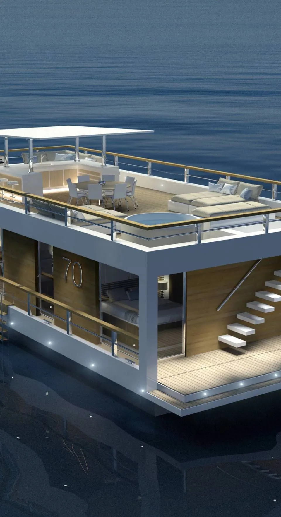 Houseboat The Yacht House 70 2026 – Sailing houseboat nieuwbouw - Foto 1