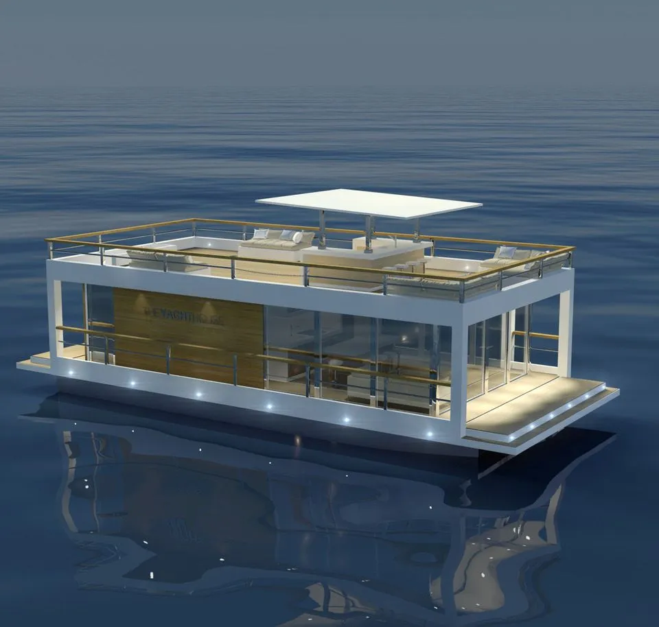 Houseboat The Yacht House 50 2026 – nieuwbouw woonboot 12m - Foto 2