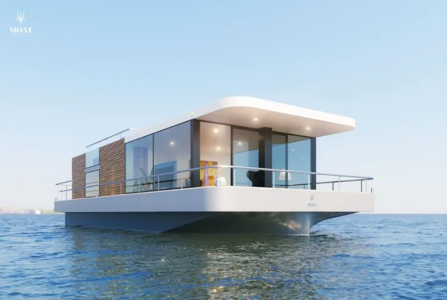 MX4 Houseboat 2026 – Stalen sailing houseboat met split-level - Foto 1