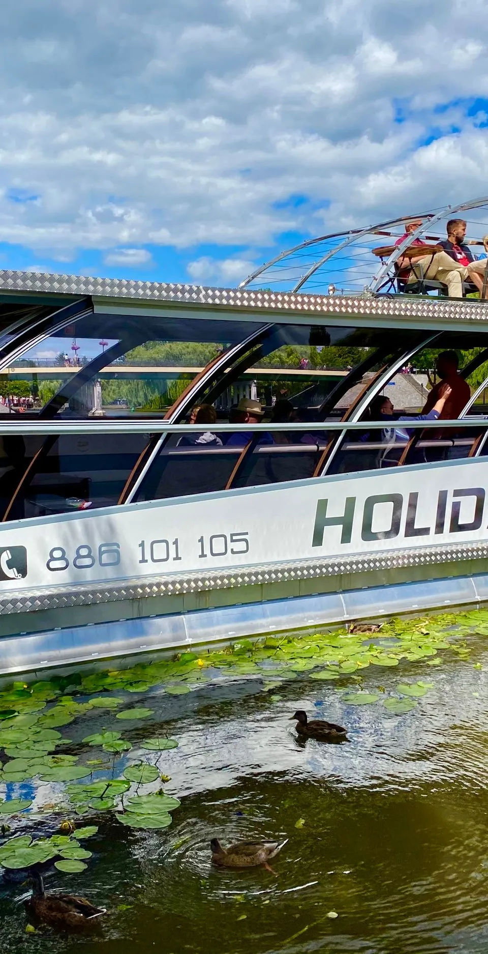 Houseboat Holiday Sun Deck 47 2026 – Aluminium catamaran 50 pers. - Foto 1