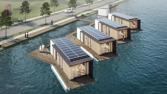 Nano Float 10.80 2026 – Energiezuinige drijvende woning - Foto 3