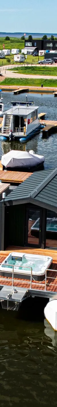 Twin M-Cabin Houseboat 2026 – Nieuwbouw woonboot met catamaran-drijvers - Foto 13