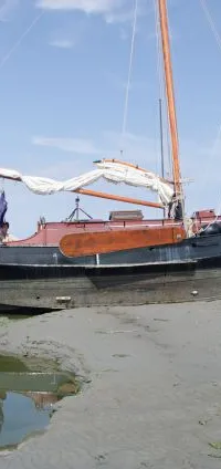 Platbodem Melkschouw 1934 – authentiek waddenschip - Foto 1