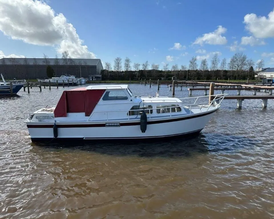 Boornkruiser 880 OK/AK 1982 – stalen motorkruiser met 4 hutten - Foto 3