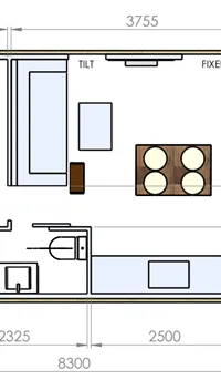 Boat Haus Mediterranean 8X4 2023 – Houseboat met rendement - Foto 13