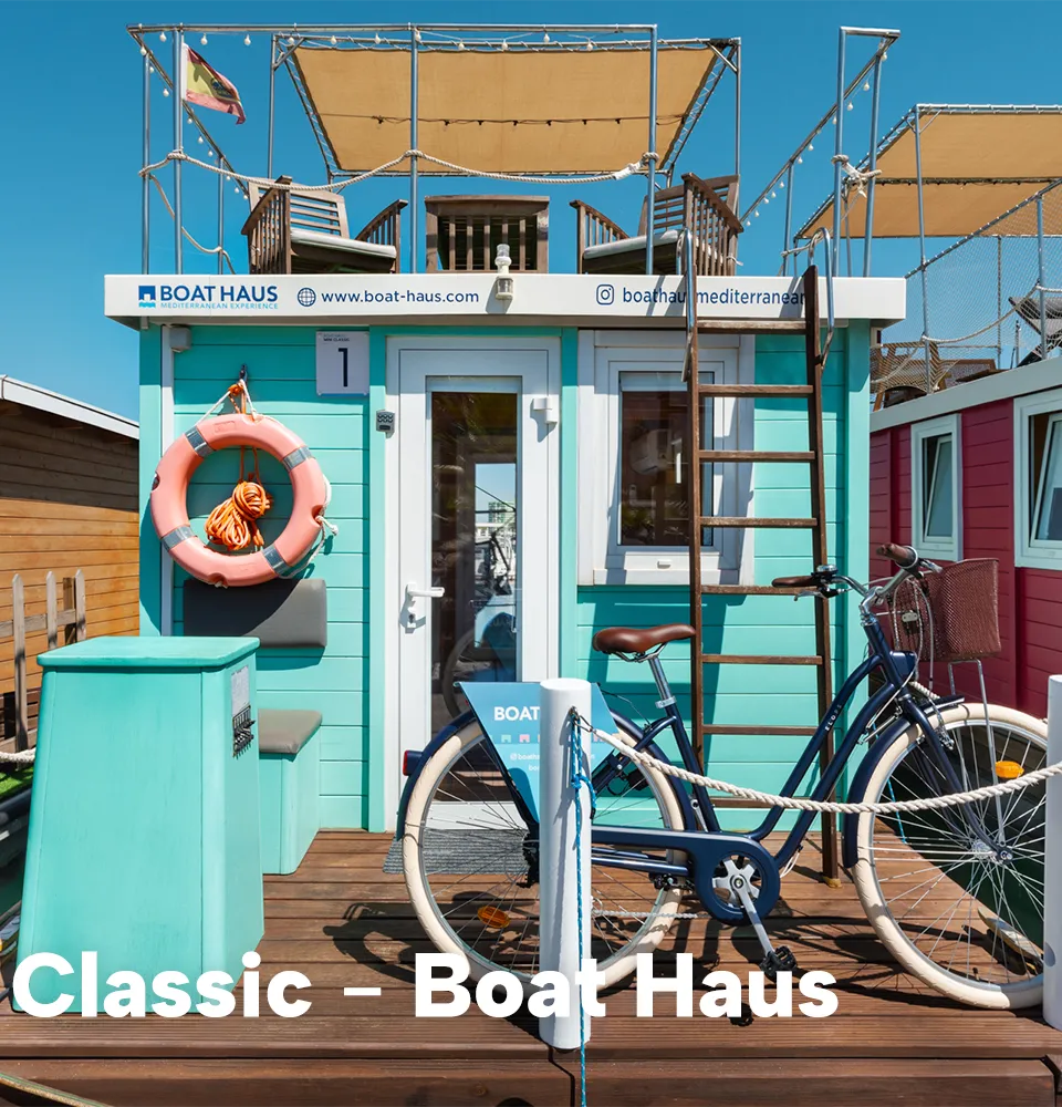 Boat Haus Mediterranean 6x3 Classic 2018 – Houseboat met rendement - Foto 1
