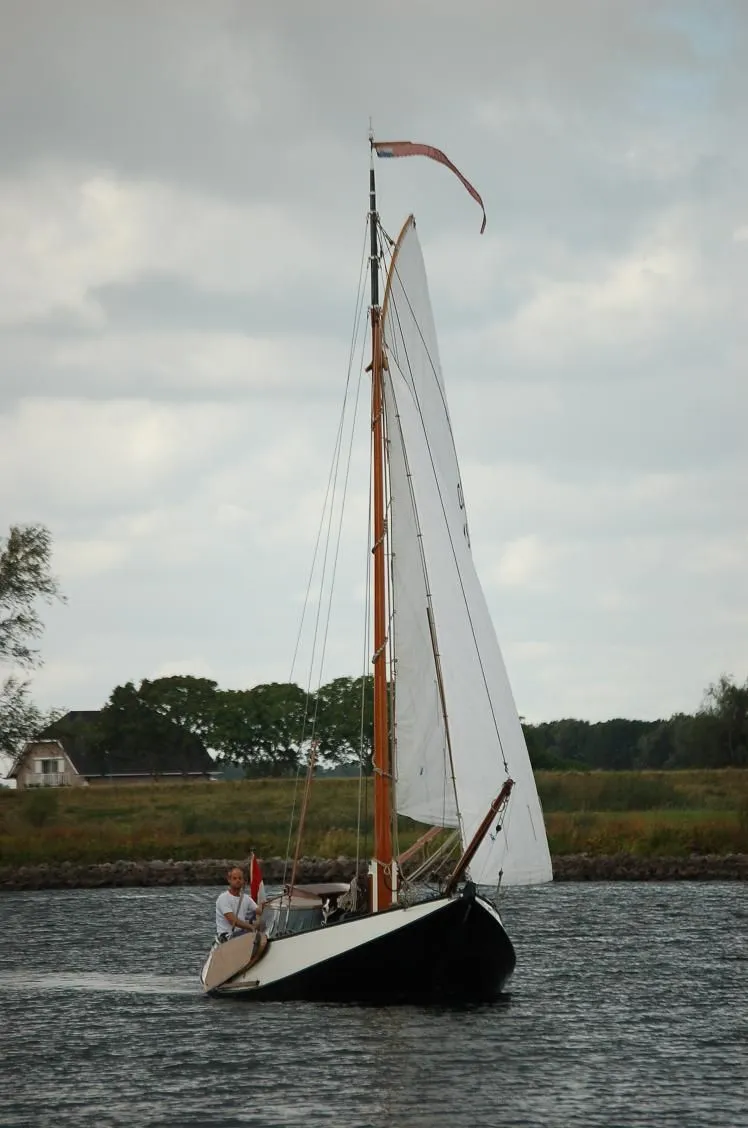 Hoogaars 8.70 1938 – stalen hoogaars met eiken zwaarden - Foto 2