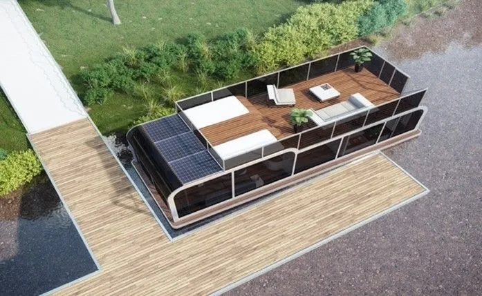 Houseboat HB 35 2026 – aluminium catamaran met ISMA-systeem - Foto 3