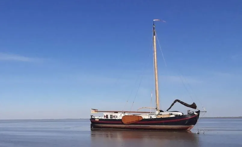 Tjalk 17.95m – Woonboot met stalen romp - Foto 2