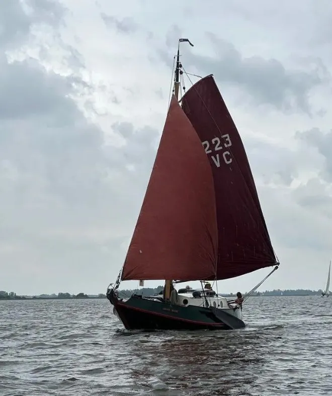 Schokker 9.74 1968 – Stalen platbodem voor Waddenzee - Foto 3