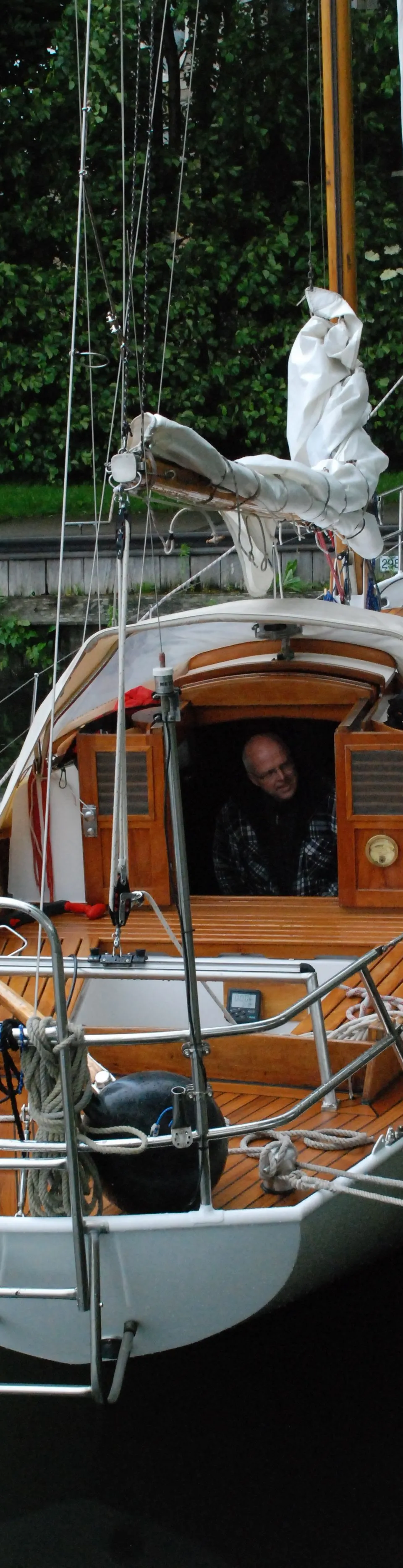 Klassiek S-spant 870 1965 – Stalen classic yacht uit Oudkarspel - Foto 3