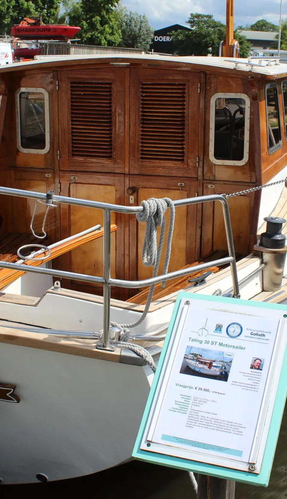Taling 30 ST Motorsailer 1990 – Volledig gerenoveerd - Foto 3