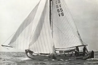 Vollenhovense Bol 9.75 1971 – Zeldzaam Varend Erfgoed - Foto 2