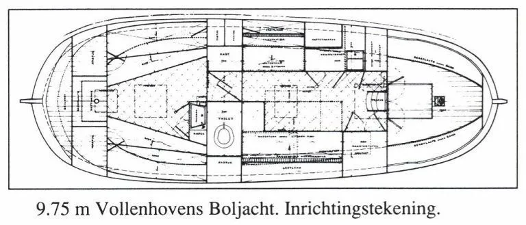 Vollenhovense Bol 9.75 1971 – Zeldzaam Varend Erfgoed - Foto 3