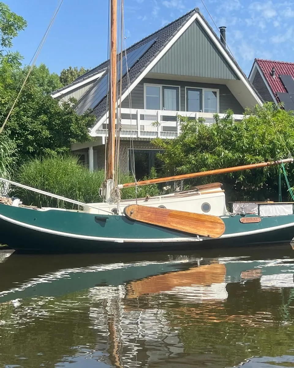 Blok Zeeschouw 7.50 1978 – Wendbare platbodem met nieuwe motor - Foto 1