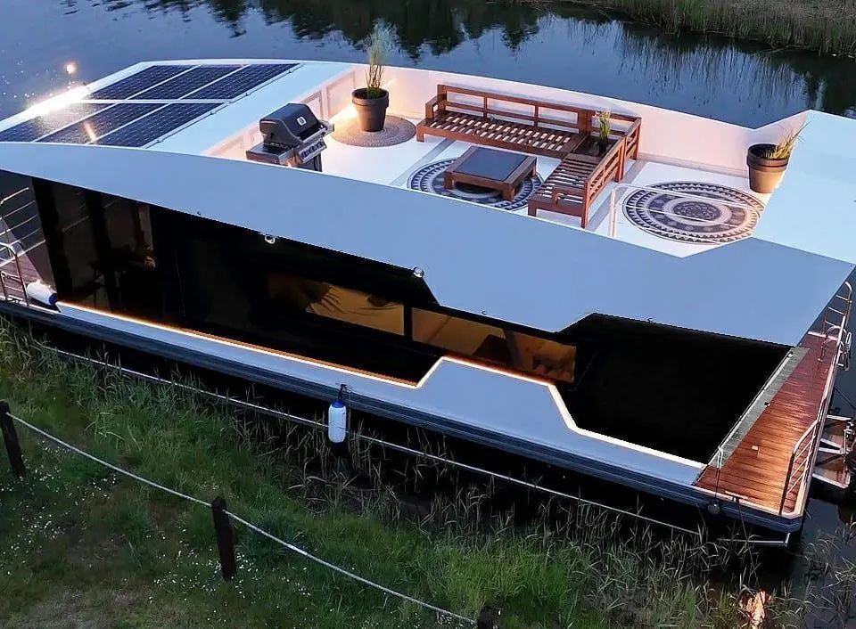 Nordic Season NS 43 EVO 37 2025 – CE-C houseboat met dakterras - Foto 1