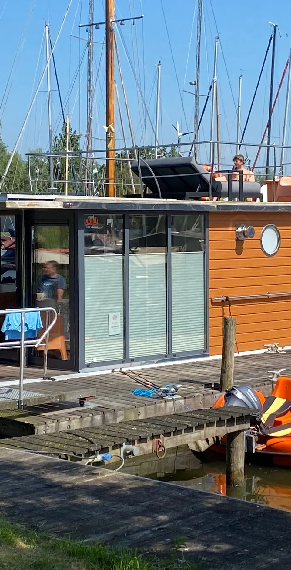 La Mare Houseboat 2013 – Elektrisch varen met ligplaats Warns - Foto 1