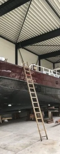 Ex Viskotter 16.80 1975 – Stalen woonboot met 2 hutten - Foto 18