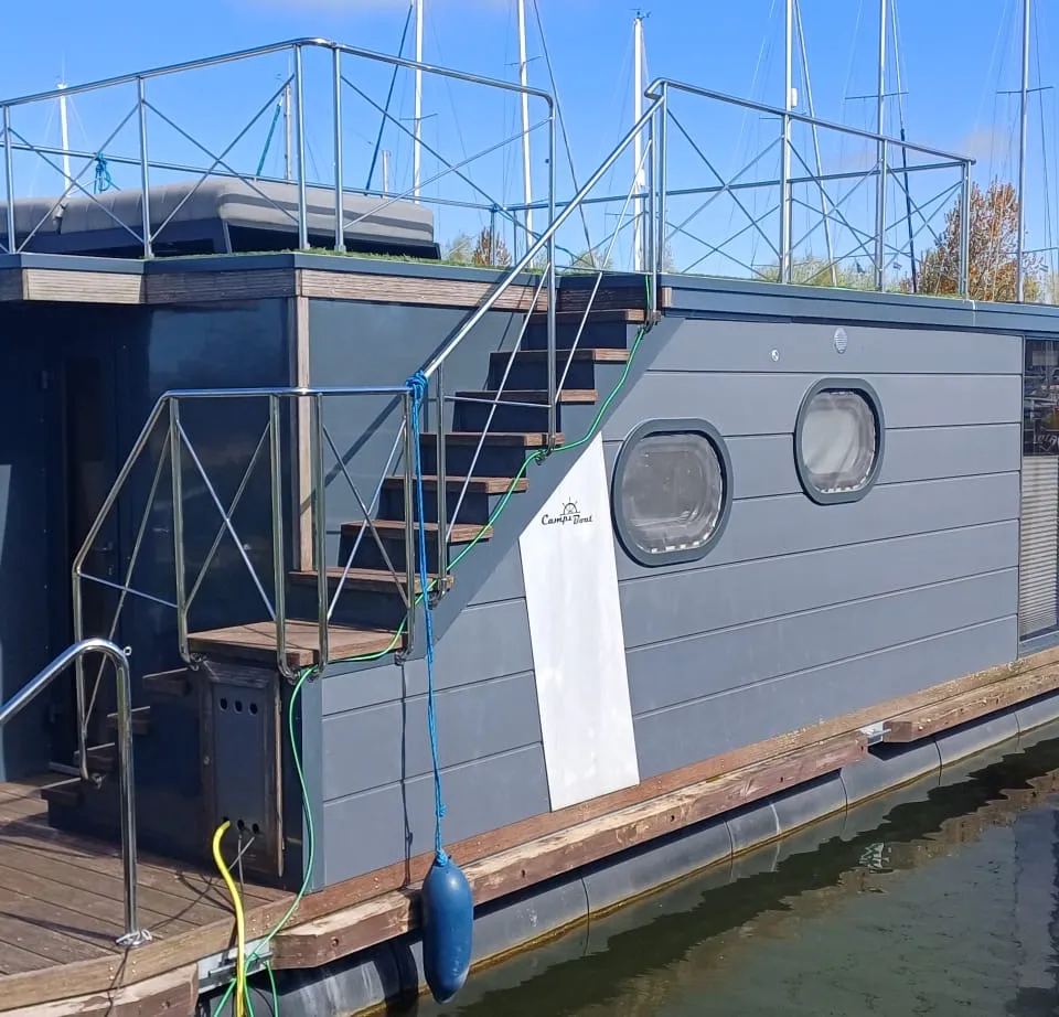 Campi 400 2022 – Stalen Houseboat met ligplaats Warns - Foto 1