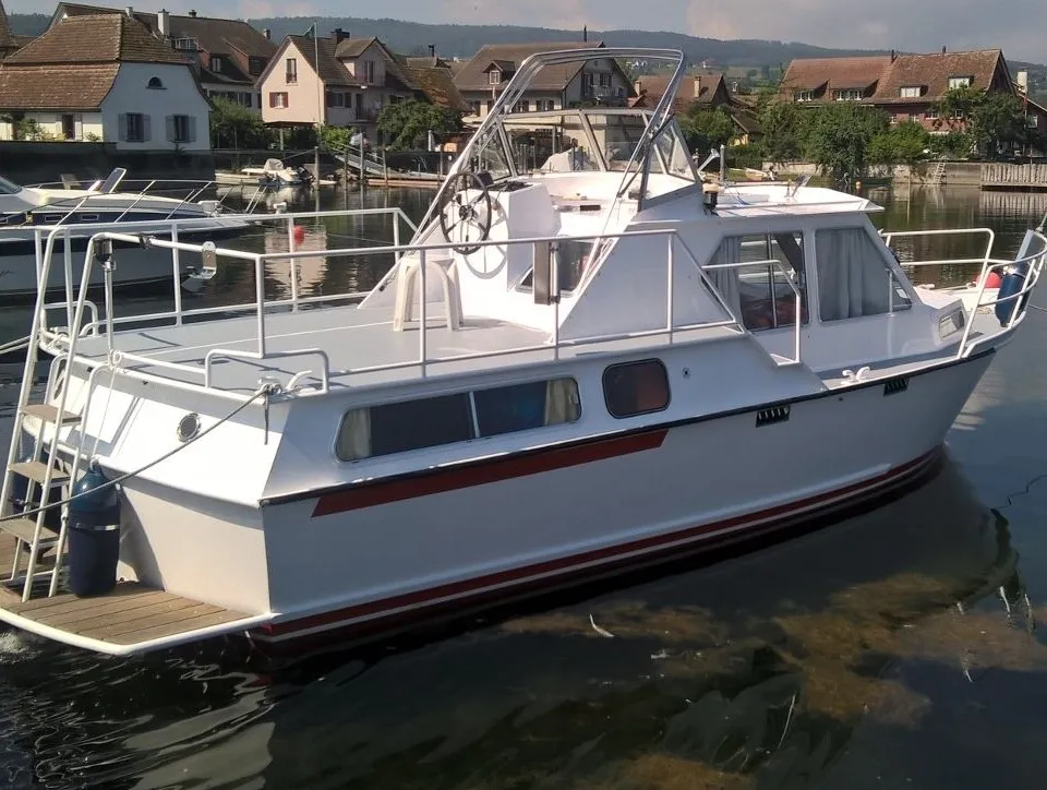 Beachcraft 9.00 AK 1991 – Stalen motorboot met refit 2021 - Foto 1