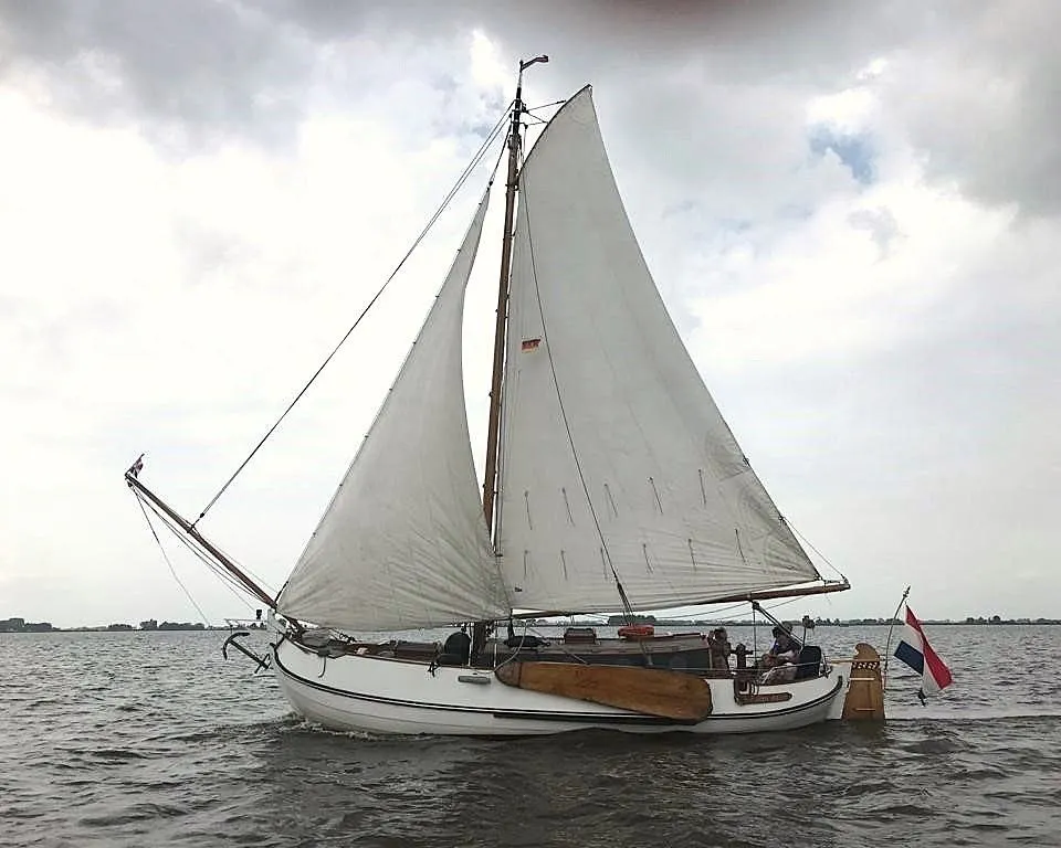 Vollenhovense Bol 975 1978 – Recent gerenoveerd stalen zeilschip - Foto 2