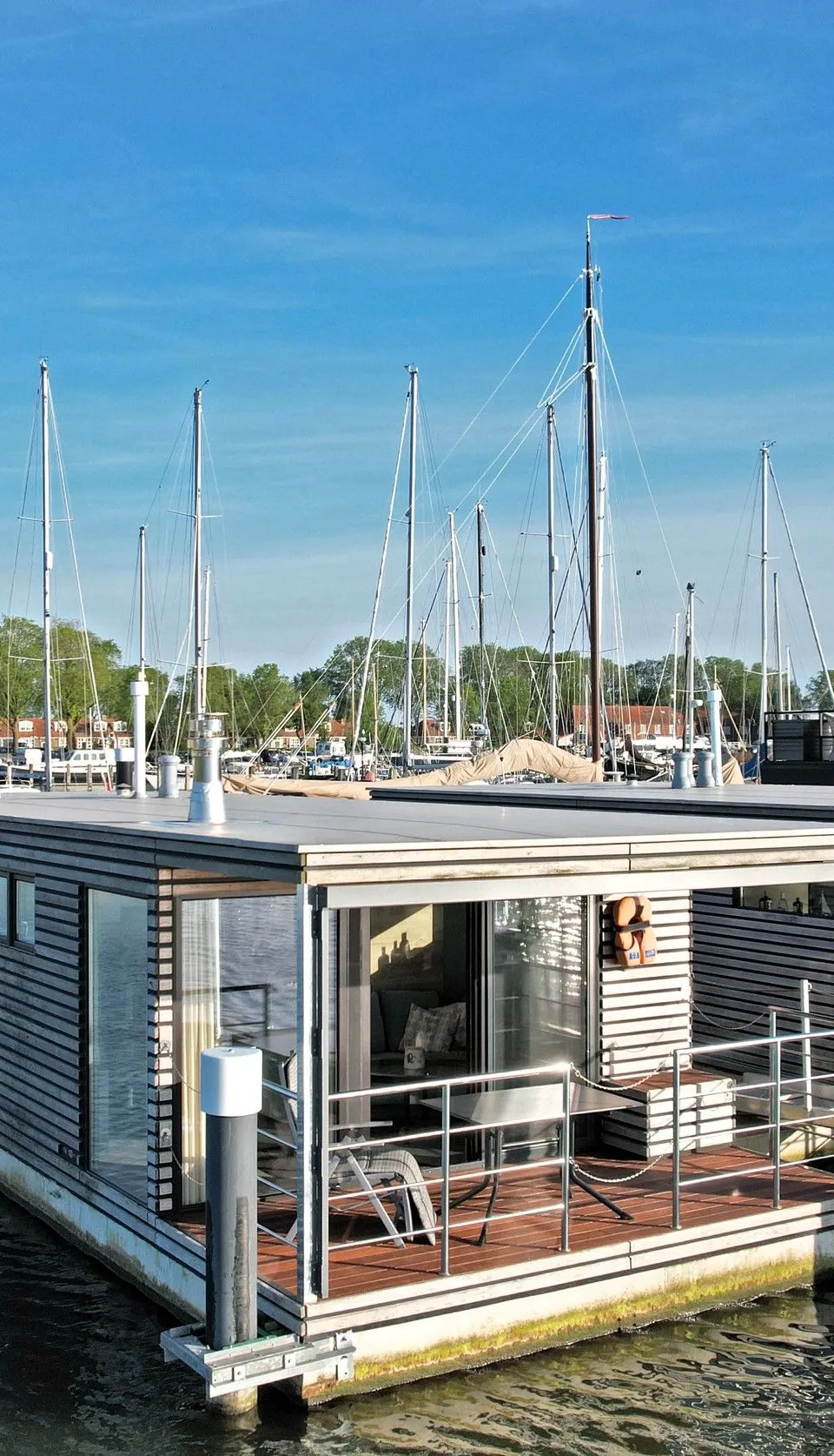 HT4 Houseboat 2019 – Betonnen woonboot met vaste ligplaats - Foto 1