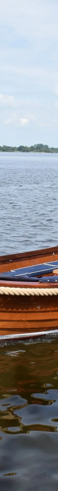 Breedendam 690 Spitsgat Sloep 1993 – Klassieke houten sloep - Foto 2