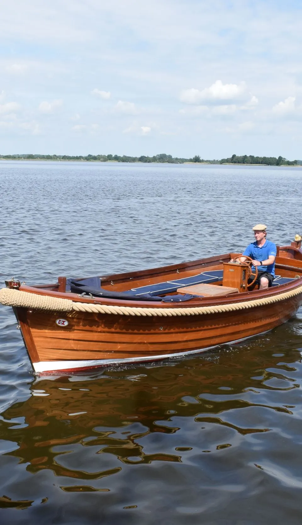 Breedendam 690 Spitsgat Sloep 1993 – Klassieke houten sloep - Foto 2