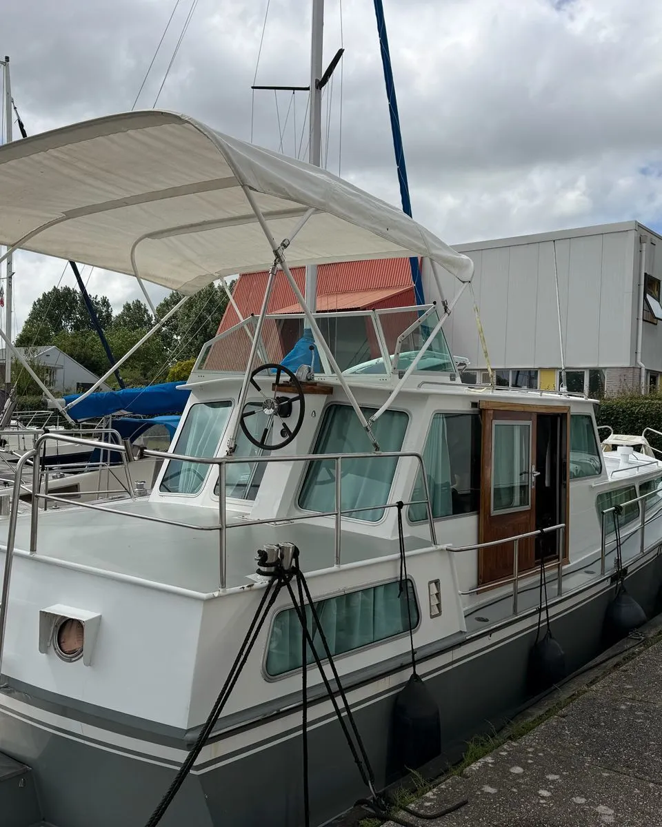 Altena 10.50 AK 1979 – Stalen flybridge met karakter - Foto 2