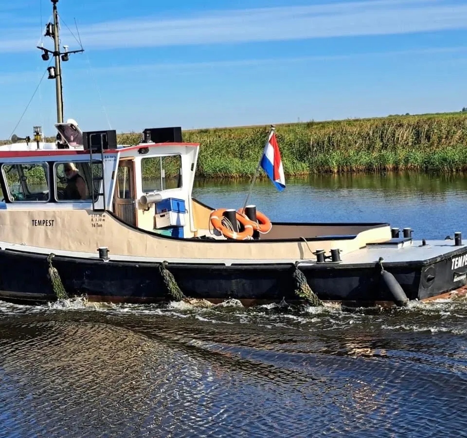 De Vries Lentsch Werkvlet 1952 – klassieke motorboot - Foto 1