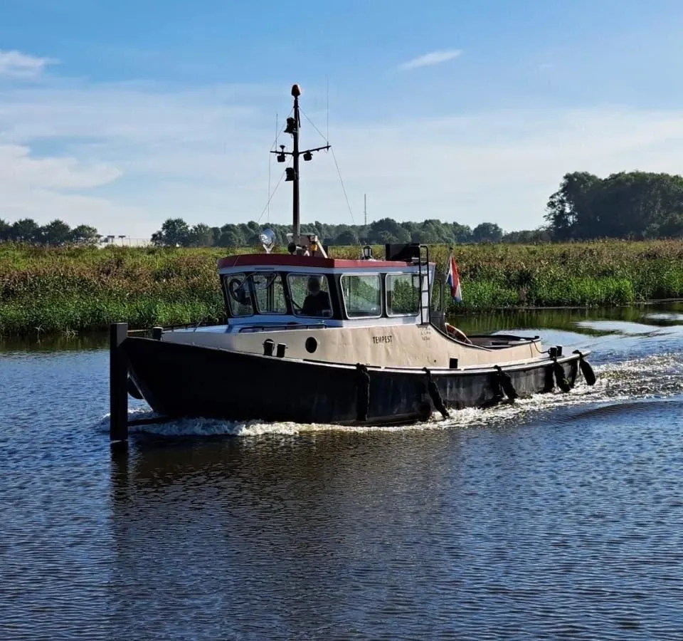 De Vries Lentsch Werkvlet 1952 – klassieke motorboot - Foto 2