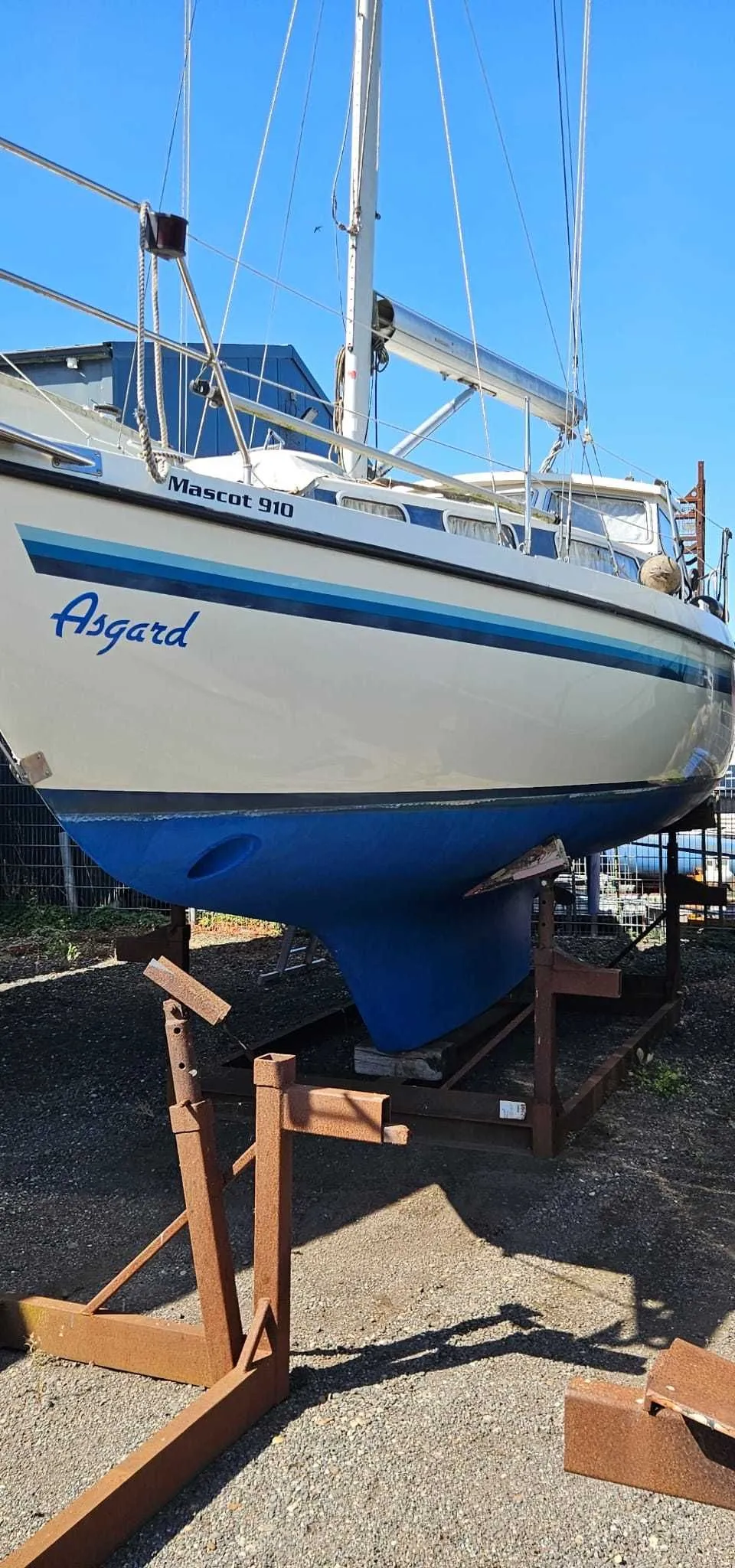 Mascot 9.10 Motorsailer 1978 – Deense bouwkwaliteit - Foto 1