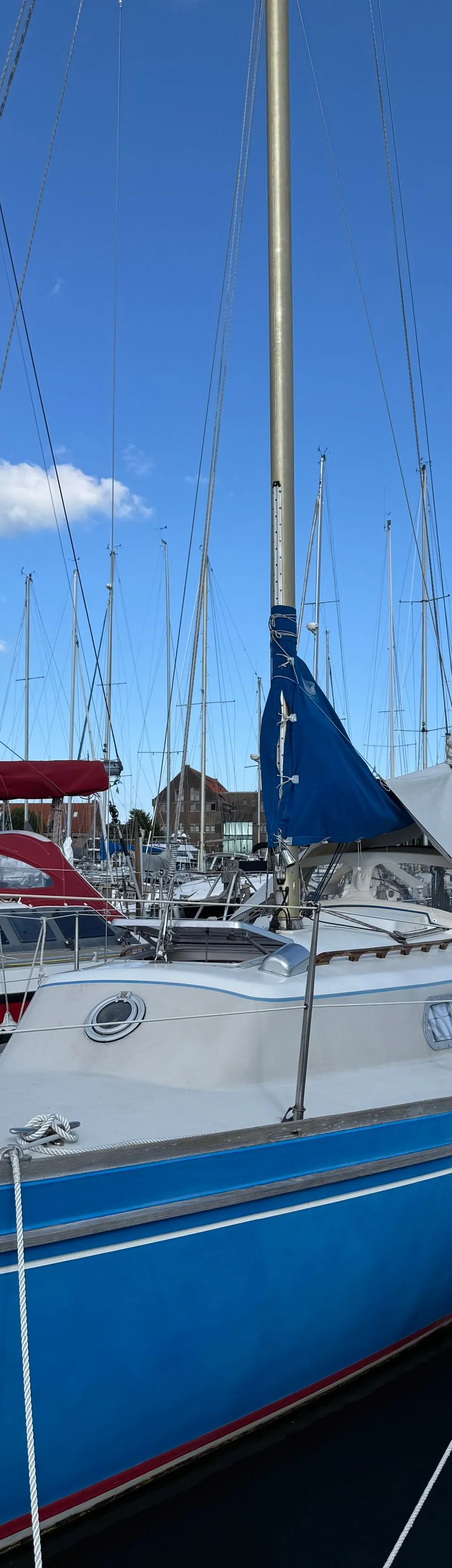 Spirit 28 1974 – klassieke Van de Stadt zeilboot - Foto 3