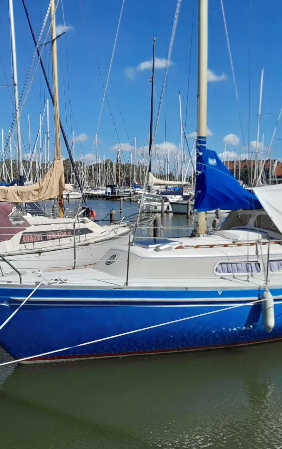 Spirit 28 1974 – klassieke Van de Stadt zeilboot - Foto 1