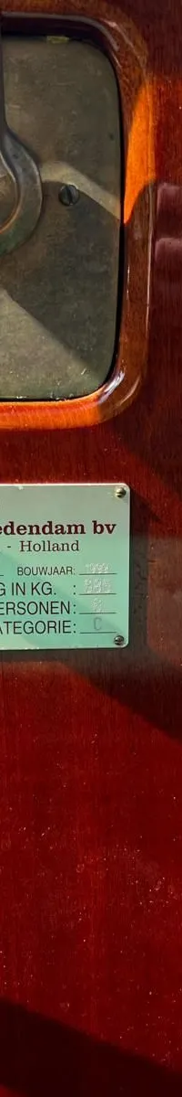 Breedendam 690 Sloep 1999 – klassieke sloep in hout - Foto 11