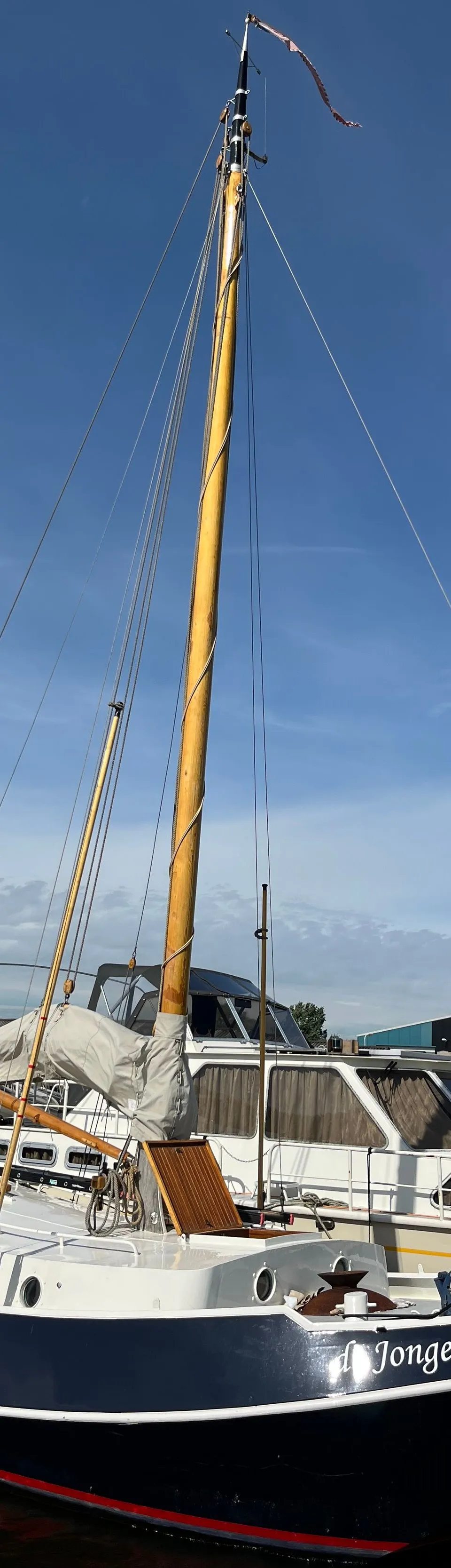 Zeeschouw Boomsma 8.50 uit 1966 – klassieke platbodem - Foto 2