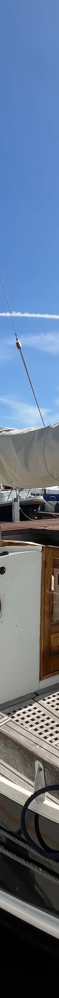 Zeeschouw Boomsma 8.50 uit 1966 – klassieke platbodem - Foto 3